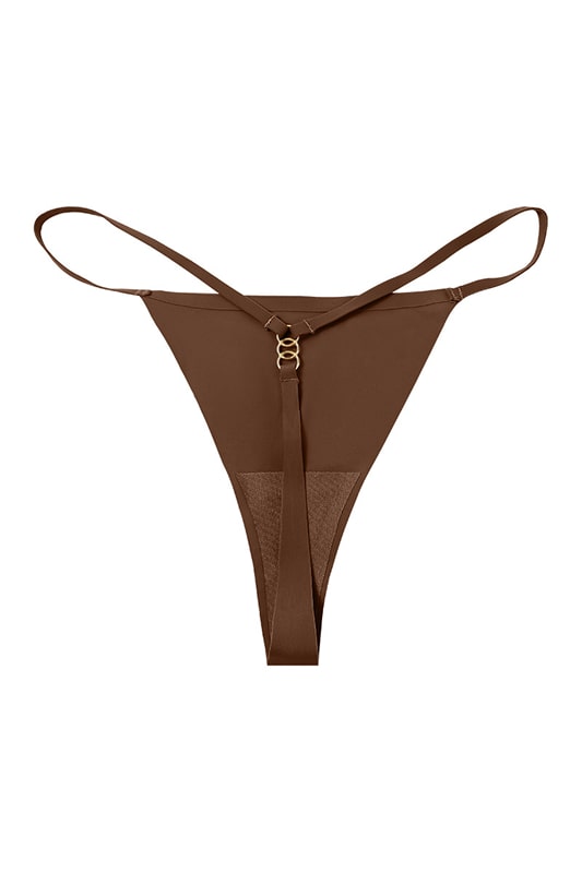 Gleam Thong Mocha