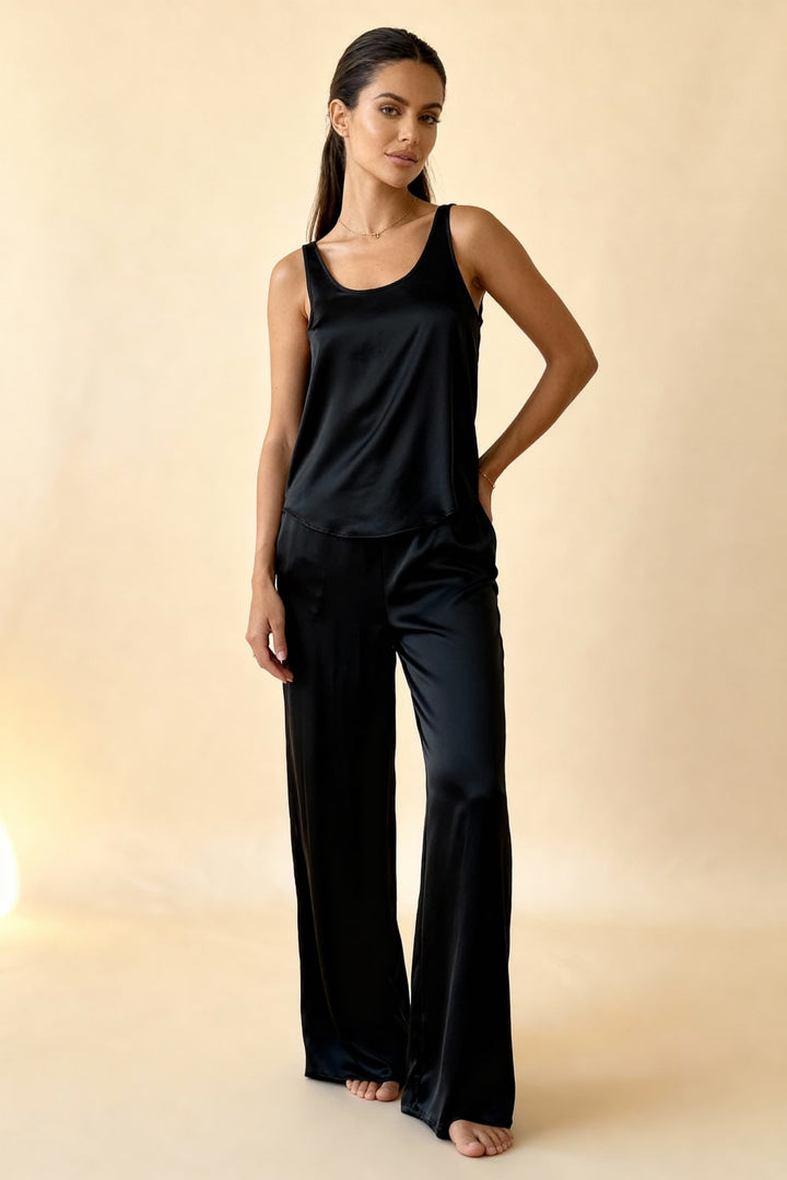 Edena Satin Pajama Set