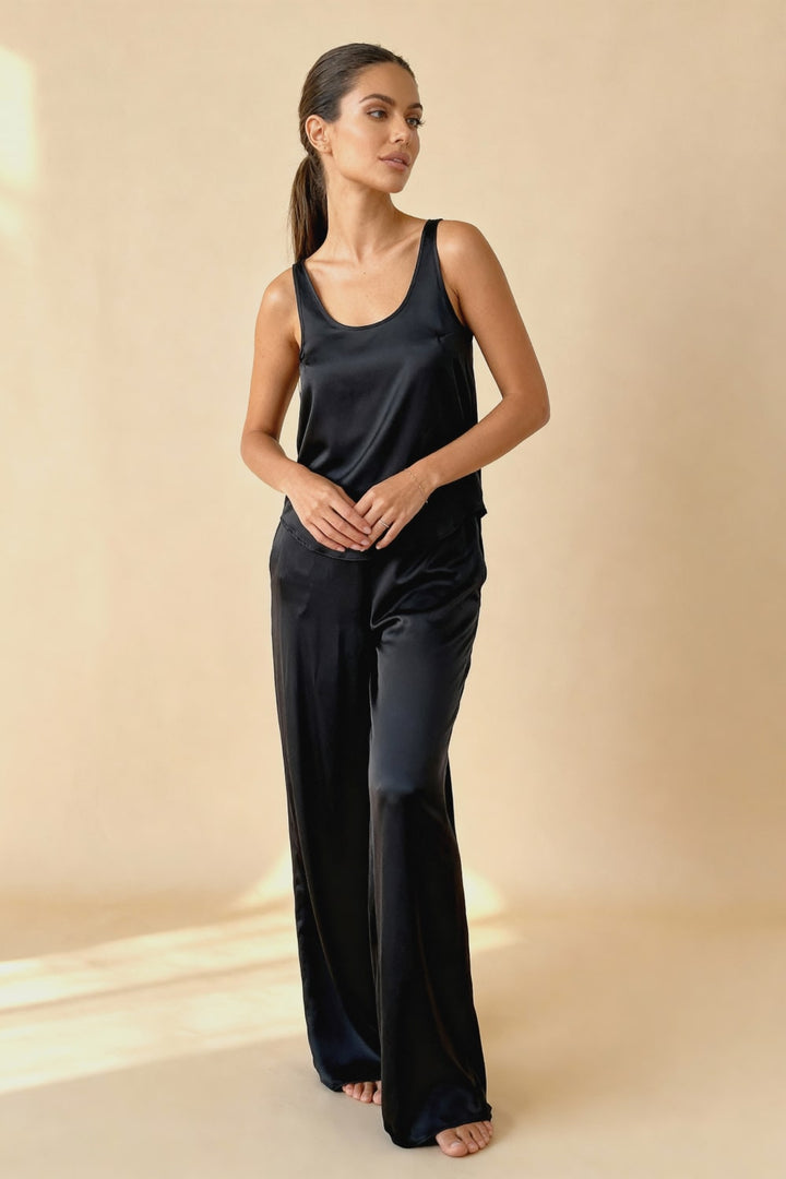 Edena Satin Pajama Set