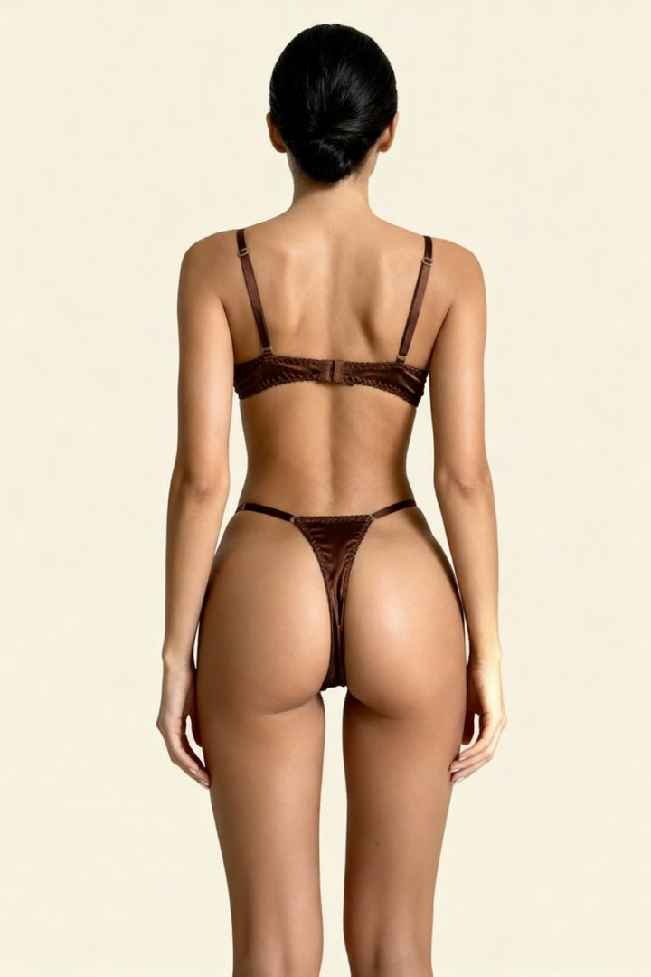 Evelyne Set Brown
