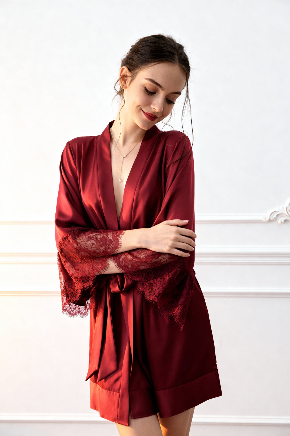 Harmony Nightgown Red