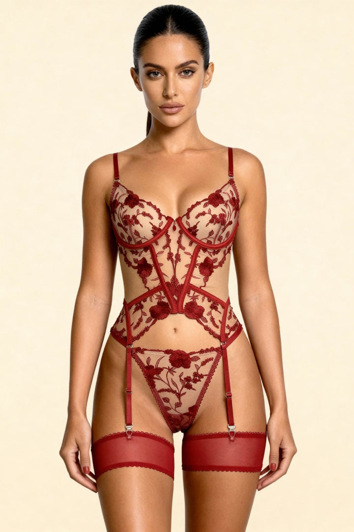 Marisela Waist Cincher Red
