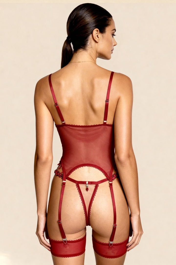 Marisela Waist Cincher Red