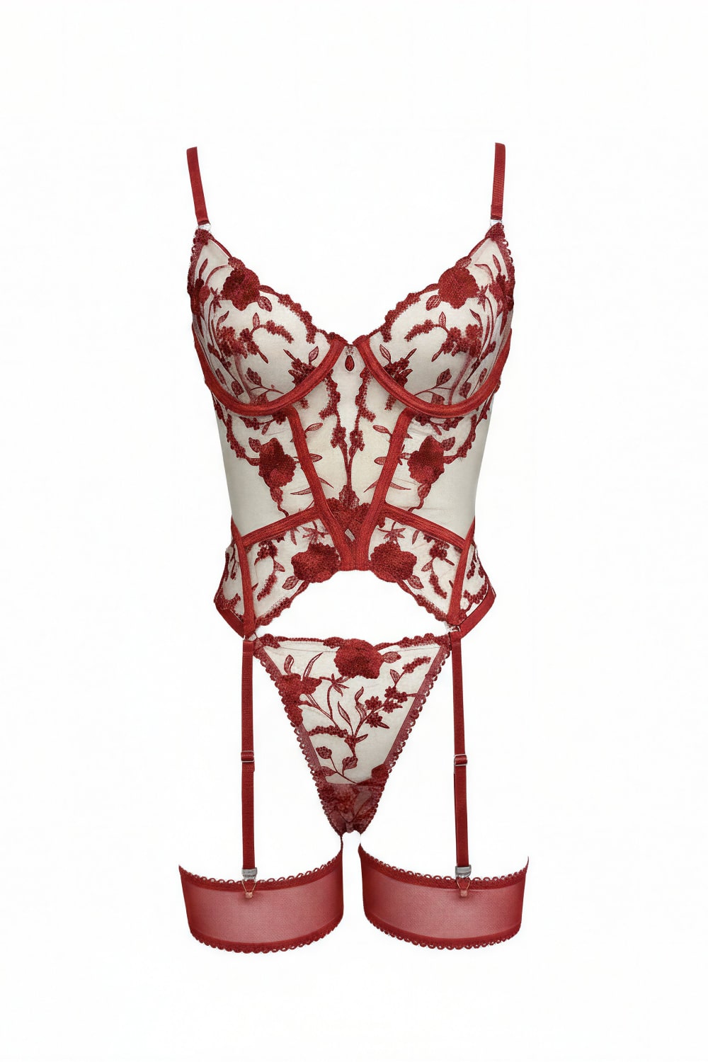 Marisela Waist Cincher Red