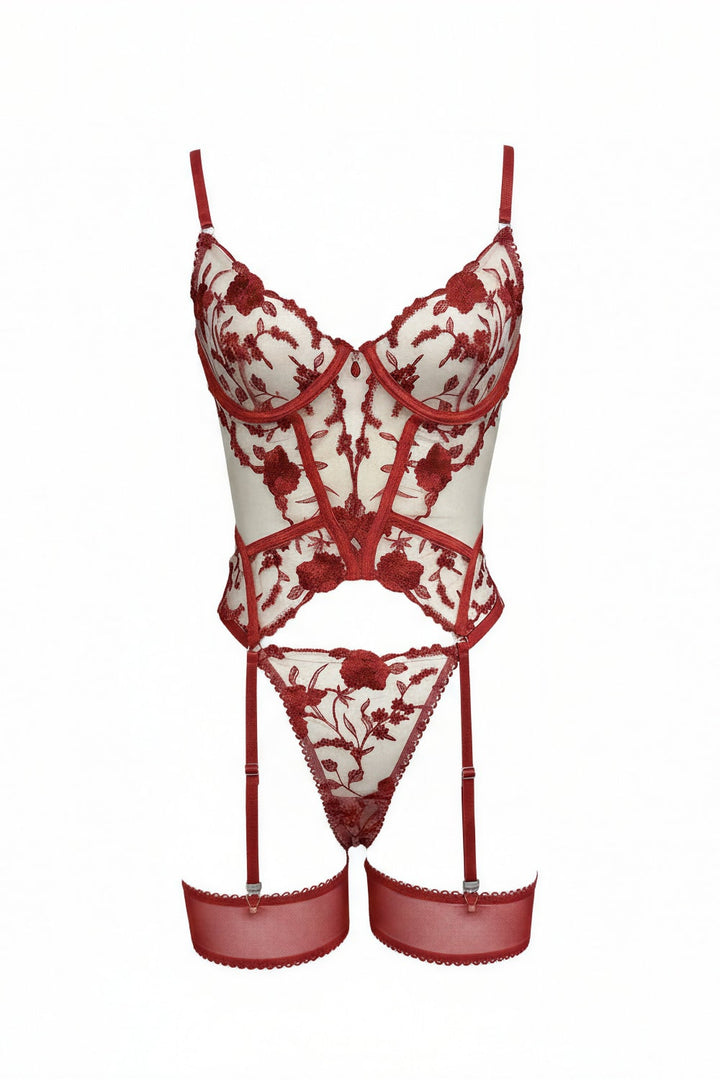 Marisela Waist Cincher Red