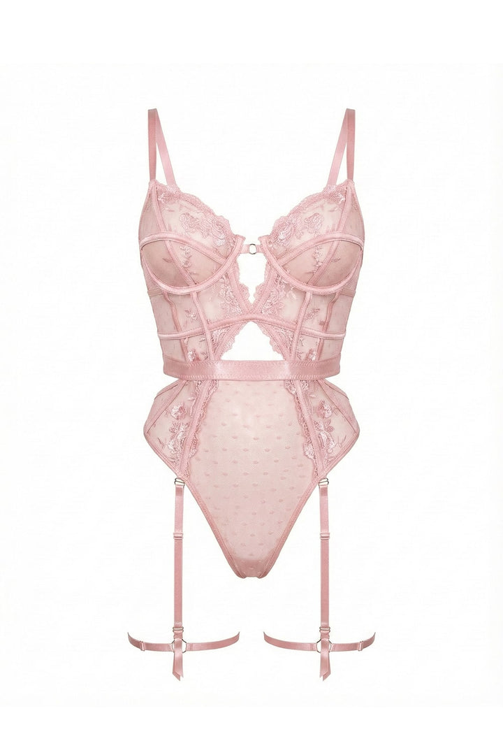 Shadow Bodysuit Pink