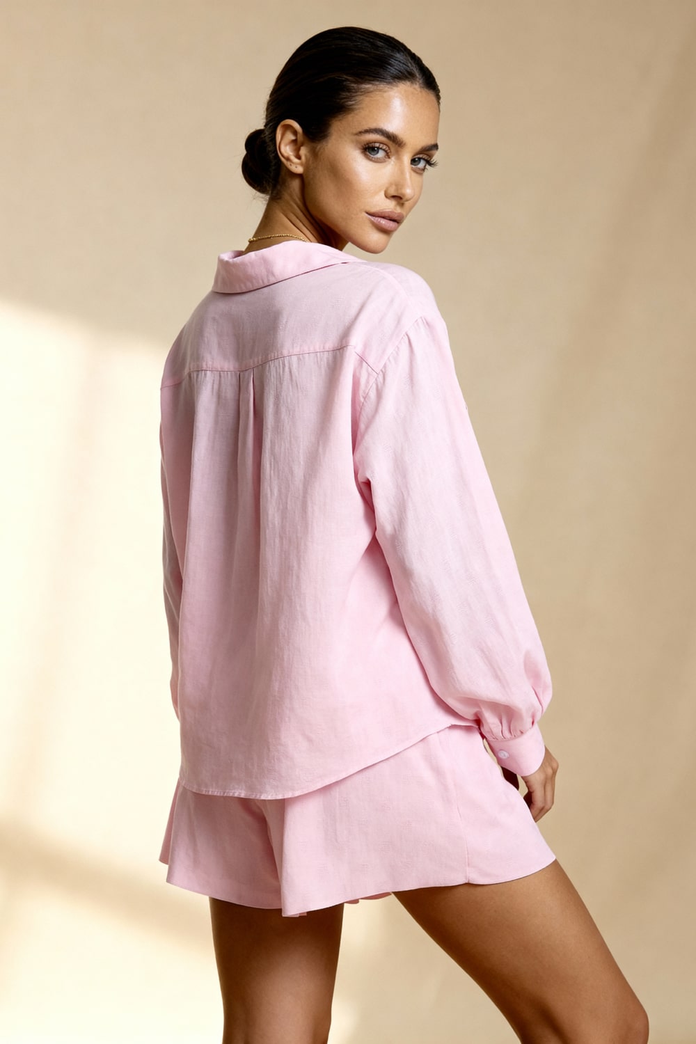 Yana Pajama Shirt Set