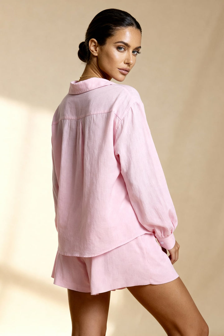 Yana Pajama Shirt Set