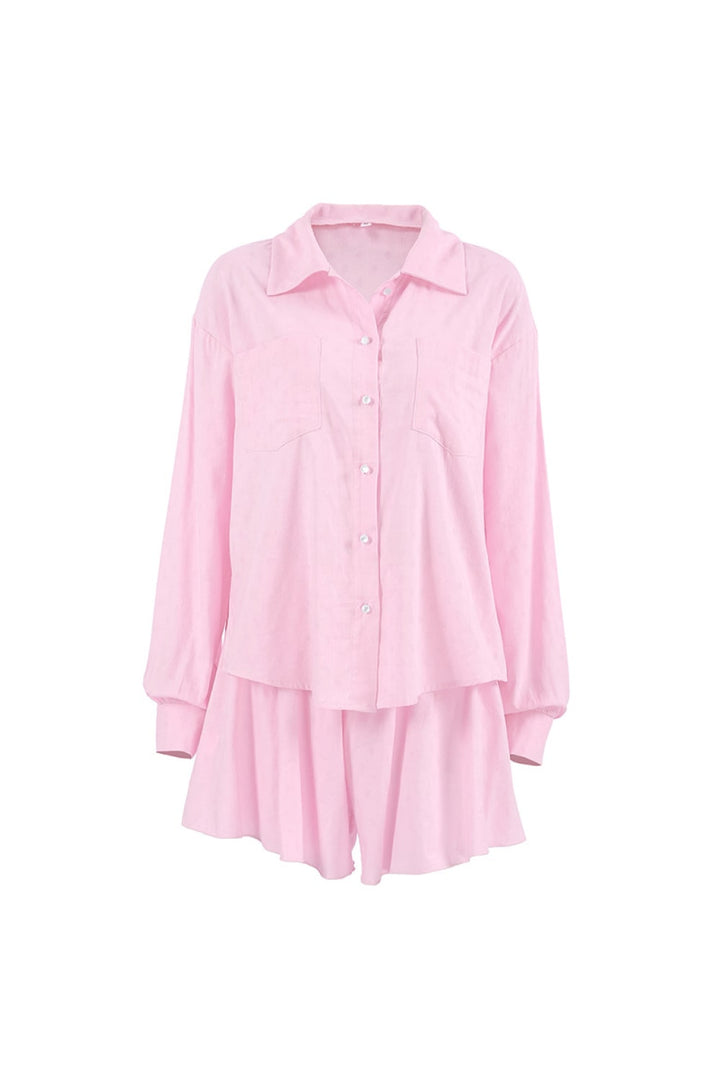 Yana Pajama Shirt Set