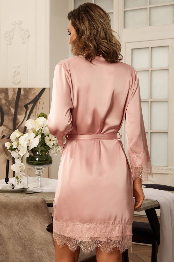 Titania Babydoll &amp; Robe Set Pink